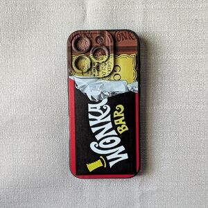 Wonka Bar Golden Ticket iPhone 16 Pro  OR iPhone 15 Pro Silicone Case NEW!